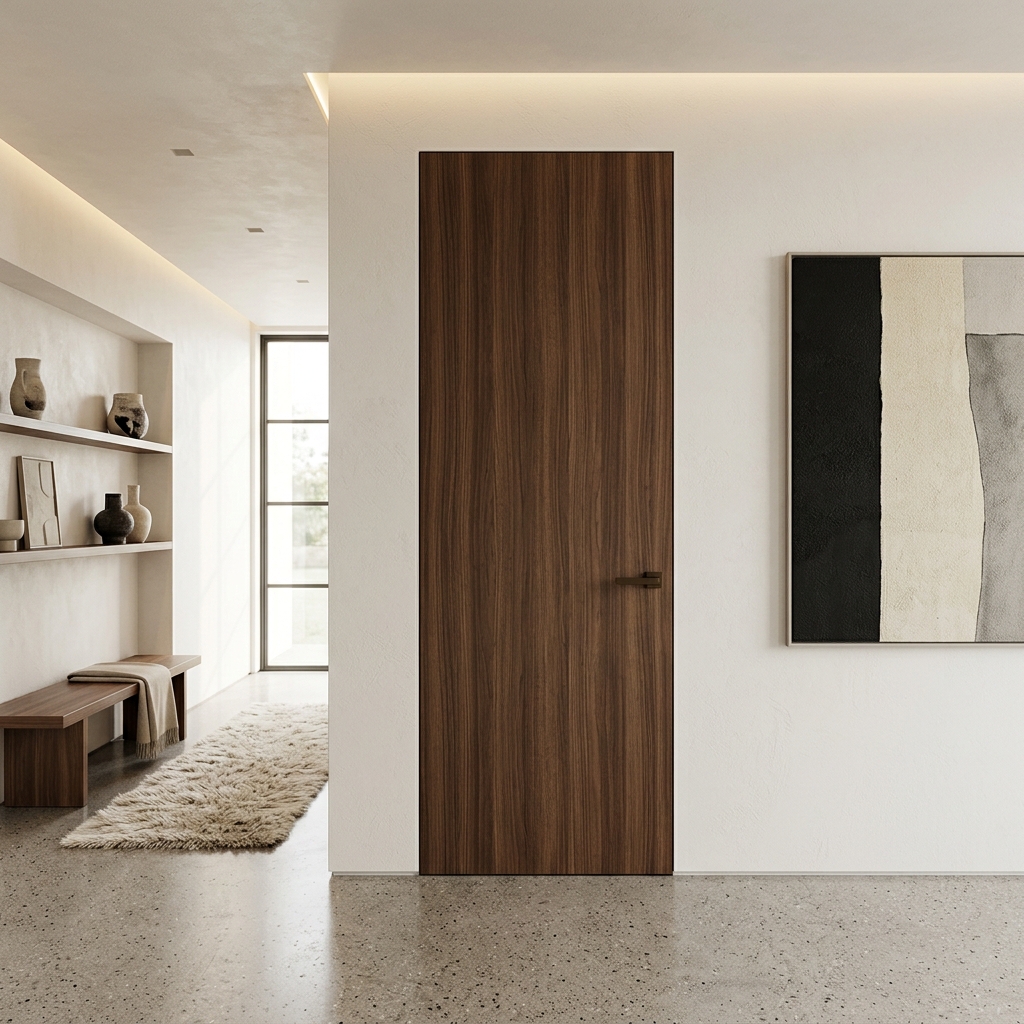 Porta interna rasomuro di design minimale PRAGMALIVING